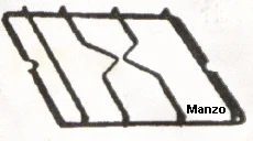 427898.22ZA - GRIGLIA 1 FUOCO 222X235