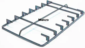 427956.38ZA - GRIGLIA 2 FUOCHI 254X456