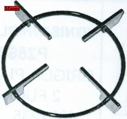 427978.02ZA - GRIGLIA 1 FUOCO  &Oslash; 143 RAZZA CORTA