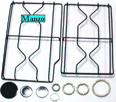 429090.39ME - GRIGLIA KIT+SPARTIFIAMMA + CAPPELLOTTO 4+0