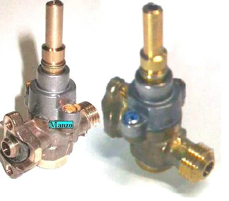 430166.00ME - RUBINETTO GAS 2 VIE ATT.  &Oslash; 6MM.