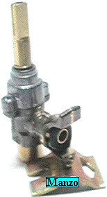 430900.00GG - RUBINETTO GAS 2 VIE AT/BR G/L