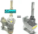 432887.03ZA - RUBINETTO GAS 2 VIE C/A/BRIG.PICCOLO