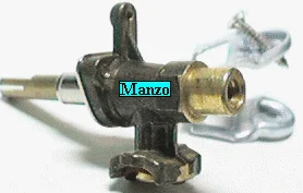 432893.03ZA - RUBINETTO GAS 2 VIE PICCOLO PER/FISS