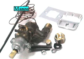 433350.00IG - RUBINETTO GAS TERMOSTATATO 2VIE IGNS