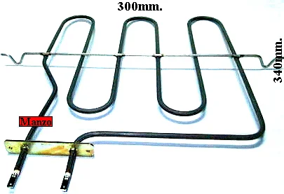 450217.03ME - RESISTENZA FORNO 2200W 300X340 ORIGINALE