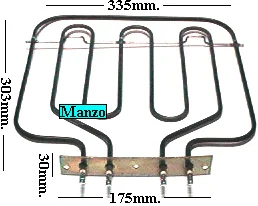 450405.00BP - RESISTENZA FORNO 700+2000W ELIMINATO