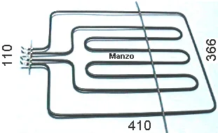 RESISTENZA FORNO  615+2500W      EL