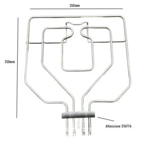 451101.00SI - RESISTENZA FORNO SUPERIORE 1300+1500W 370X370