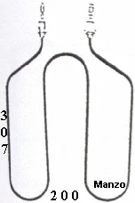 451361.00HL - RESIST.FORNO INF.1200W ELIMINATO