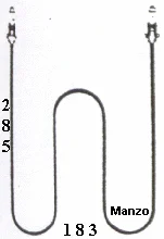 451362.00HL - RESISTENZA FORNO INFERIORE 1200W