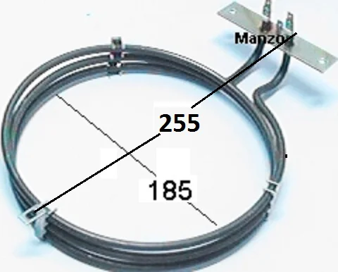 451448.00IG - RESISTENZA FORNO 2500W VENT. ELIMINATO