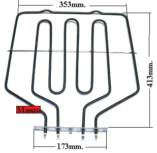 RESISTENZA FORNO SUP. EL