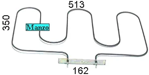 451601.00IL - RESISTENZA GRILL 2000W MAXIFORNO ORDINARE