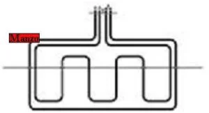 451993.00LO - RESISTENZA FORNO 1000+2000W MAXI