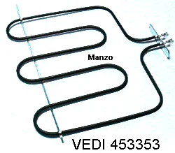 RESISTENZA FORNO INFERIORE  VEDI.453353