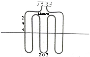 452398.00OL - RESISTENZA GRILL 1800W