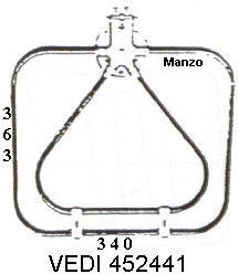 RESISTENZA FORNO VEDI.452441