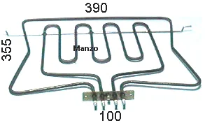 452722.00SE - RESIST.FORNO DOP 850+2100W ELIMINATO