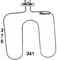 453359.00TG - RESIST.FORNO INF.1300W