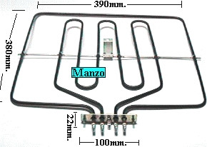 453363.00TG - RESIST.FORNO DOPPIA 700 EL