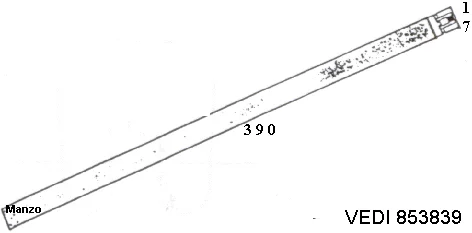 RESISTENZA FORNO BARRA CM39    EL