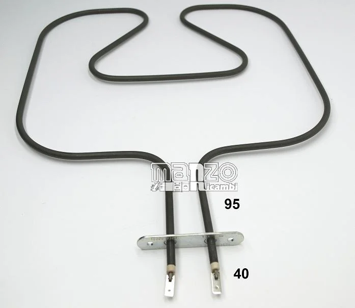 453920.00ZA - RESISTENZA .FORNO INFERIORE. 1000W 350X350 GAMBO CORTO