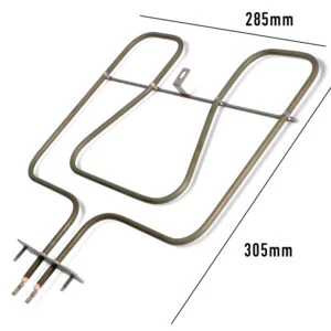 453926.00ZA - RESISTENZA FORNO INFERIORE 1650W 305X285 STAFFA 100X24