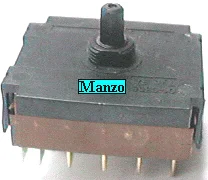 455022.00SV - COMMUTATORE PIASTRA 5+3 (6+STOP) P/C