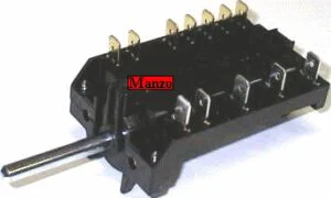 455067.03SM - COMMUTATORE FORNO 7+3 (6 SCATTI+STOP)