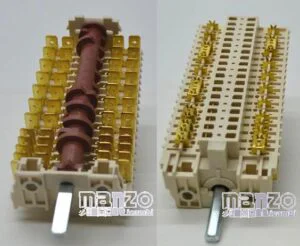 455072.03ME - COMMUTATORE FORNO 7+10 (6 SCATTI+STOP)