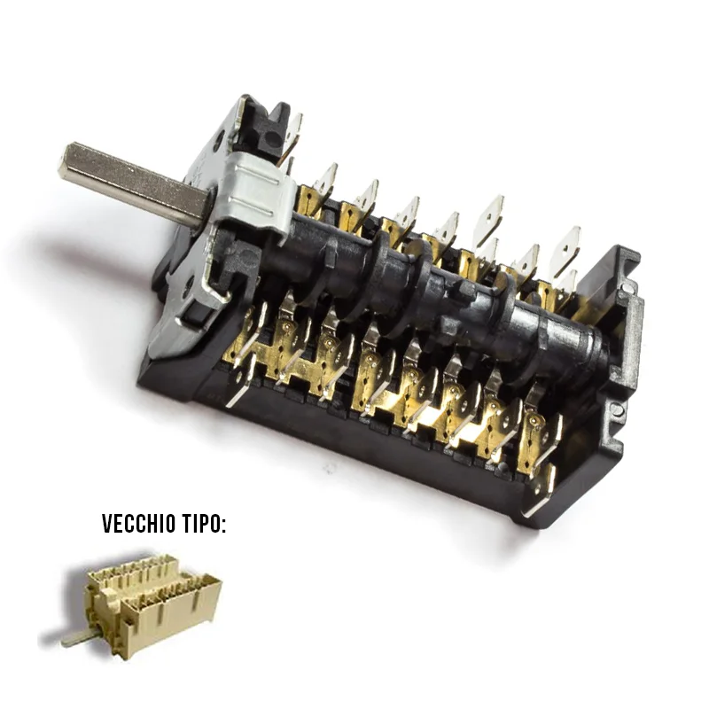 455200.00LO - COMMUTATORE FORNO 11+11 (10+STOP) 8+8GX