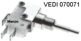 PULSANTE ACCENSIONE VEDI.070071