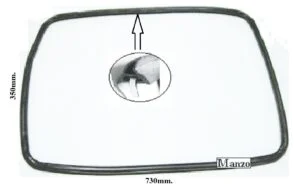 471705.03GG - GUARNIZIONE PORTA FORNO 350X730 SZ.B