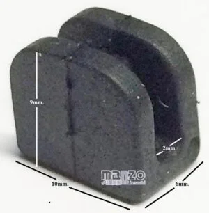 472017.00CY - GOMMINO GRIGLIA PER PIANI IN VETRO