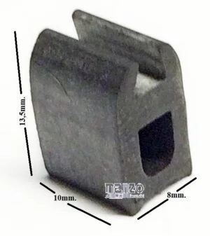 472029.12ZA - GOMMINO GRIGLIA MM 13.5X8X10