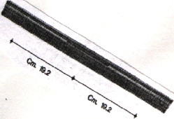 MANIGLIA FORNO 579MM. EL