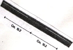 MANIGLIA FORNO 579MM. EL