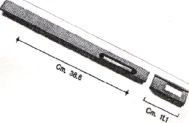 MANIGLIA FORNO 477MM.  EL