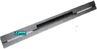 MANIGLIA FORNO 575X52MM. EL