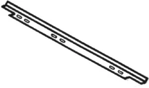 472771.12SV - PROFILO INFERIORE PORTA FORNO 571MM.