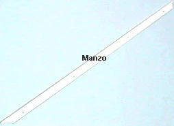 472778.11SV - PROFILO INFERIORE PORTA FORNO 575MM.