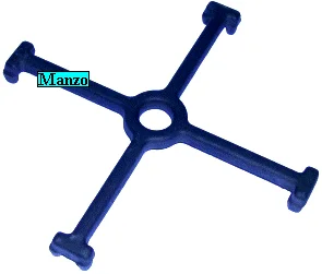 474411.99AV - GRIGLIA RIDUZIONE GHISA 4 PUNTE MM160 FRANKE