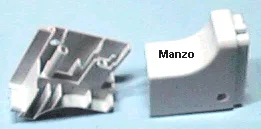 475150.11CY - TERMINALE MANIGLIA FORNO KIT DX+SX