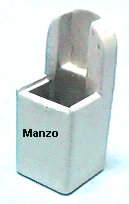 479661.11SR - SUPPORTO CERNIERA P/C BIANCO