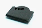 479662.12SR - TAPPO SUPPORTO CERNIERA P/C NERO