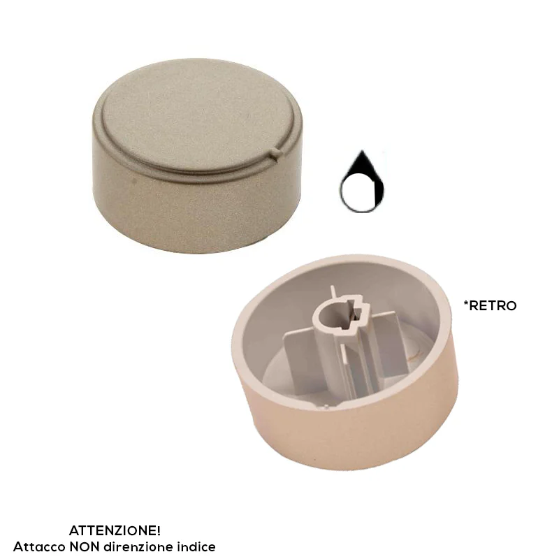 490586.20ME - MANOPOLA  &Oslash; 6MM. D+M+2 MM. EST. &Oslash; 37