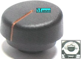 490590.12ME - MANOPOLA  &Oslash; 8MM. A+M+6 MM.  &Oslash; 38