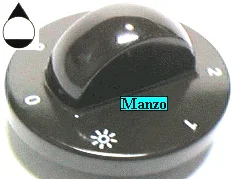 490626.15ME - MANOPOLA  &Oslash; 6MM. A+M+10 MM.FORNO