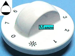 490629.11ME - MANOPOLA  &Oslash; 6MM. A+M+10 MM.FORNO 7PS